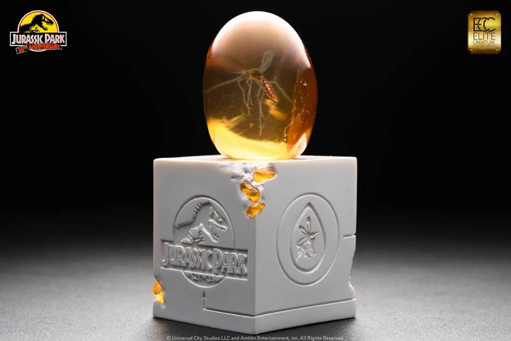 Jurassic Park Elephant Mosquito in Amber szobor figura 10 cm termékfotó