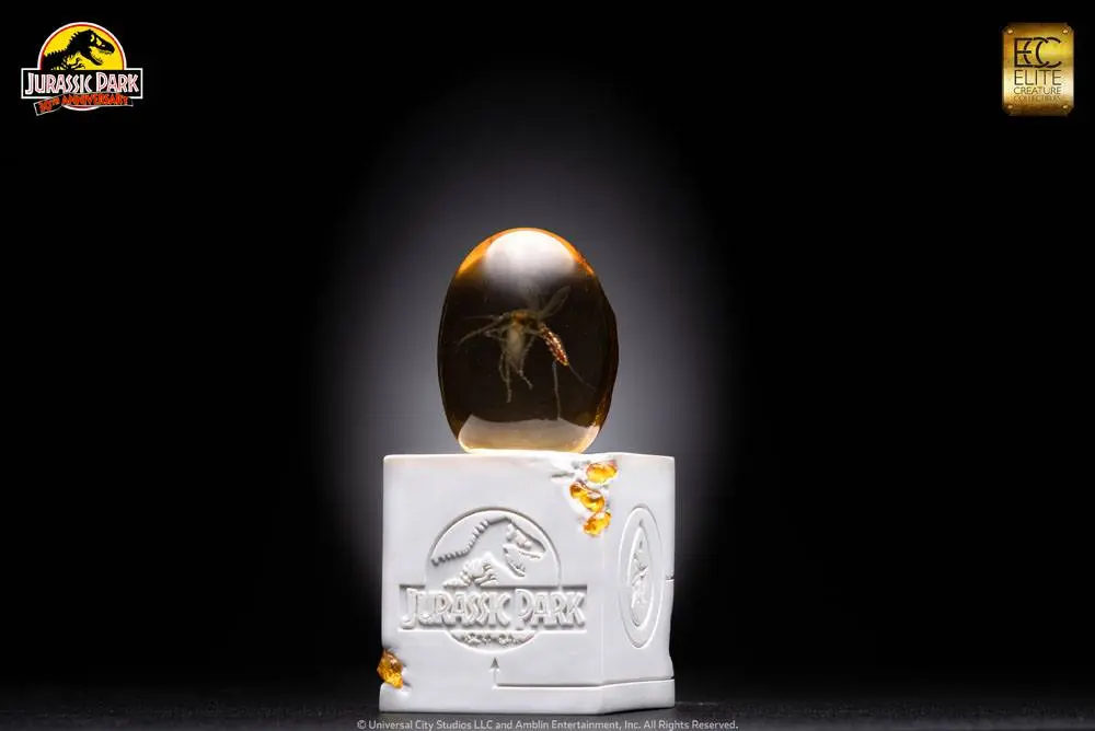 Jurassic Park Elephant Mosquito in Amber szobor figura 10 cm termékfotó