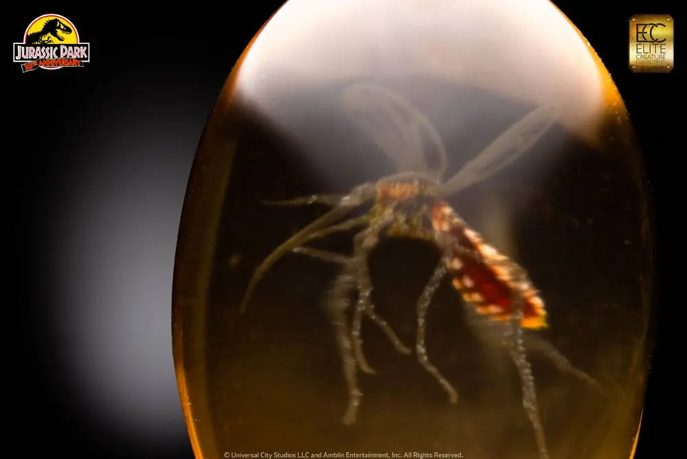 Jurassic Park Elephant Mosquito in Amber szobor figura 10 cm termékfotó