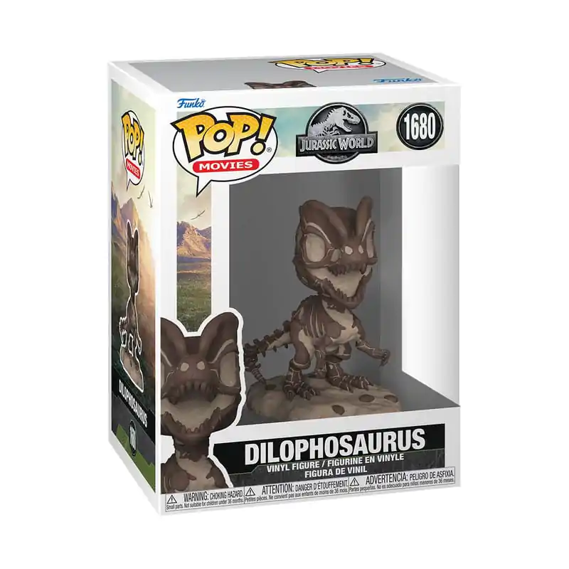 Jurassic Park Fossil Funko POP! Movies Vinyl figura Dilophosaurus 9 cm termékfotó