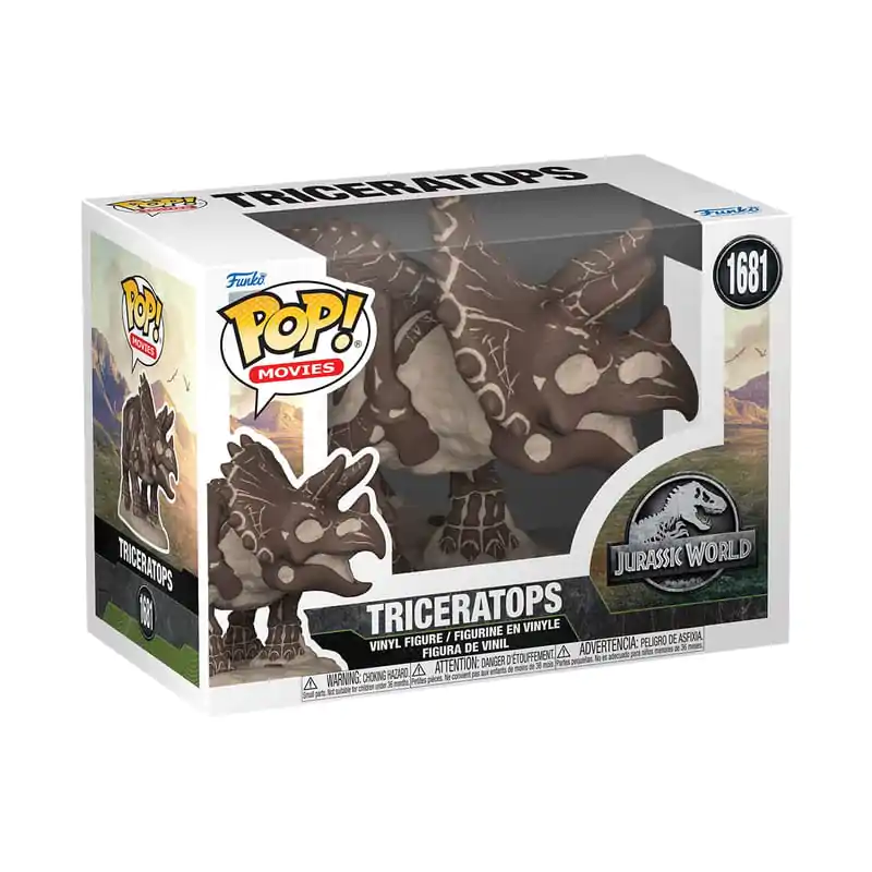 Jurassic Park Fossil Funko POP! Movies Vinyl figura Triceratops 9 cm termékfotó