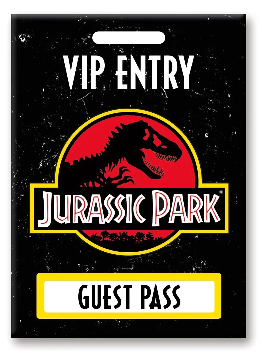 JURASSIC PARK Guest Pass hűtőmágnes 6.3x8.9cm termékfotó
