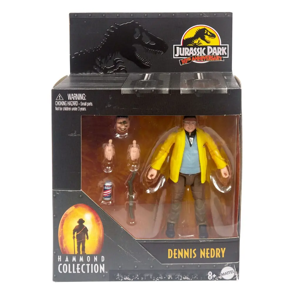 Jurassic Park Hammond Collection Dennis Nedry akciófigura 9 cm termékfotó