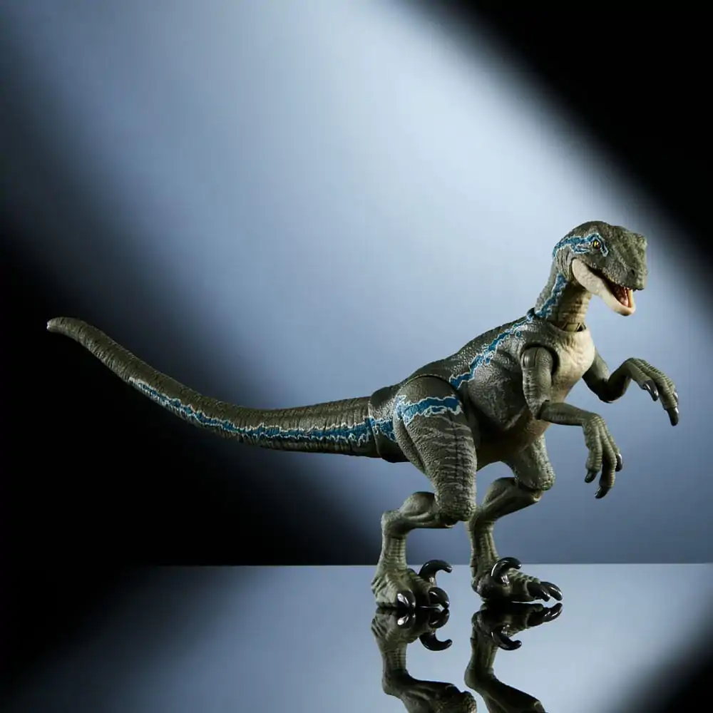 Jurassic Park Hammond Collection Action Figure Velociraptor Blue termékfotó