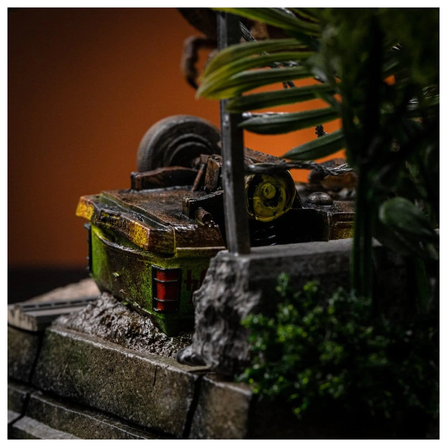 Jurassic Park Icons szobor figura T-Rex Breakout Set A 17 cm termékfotó