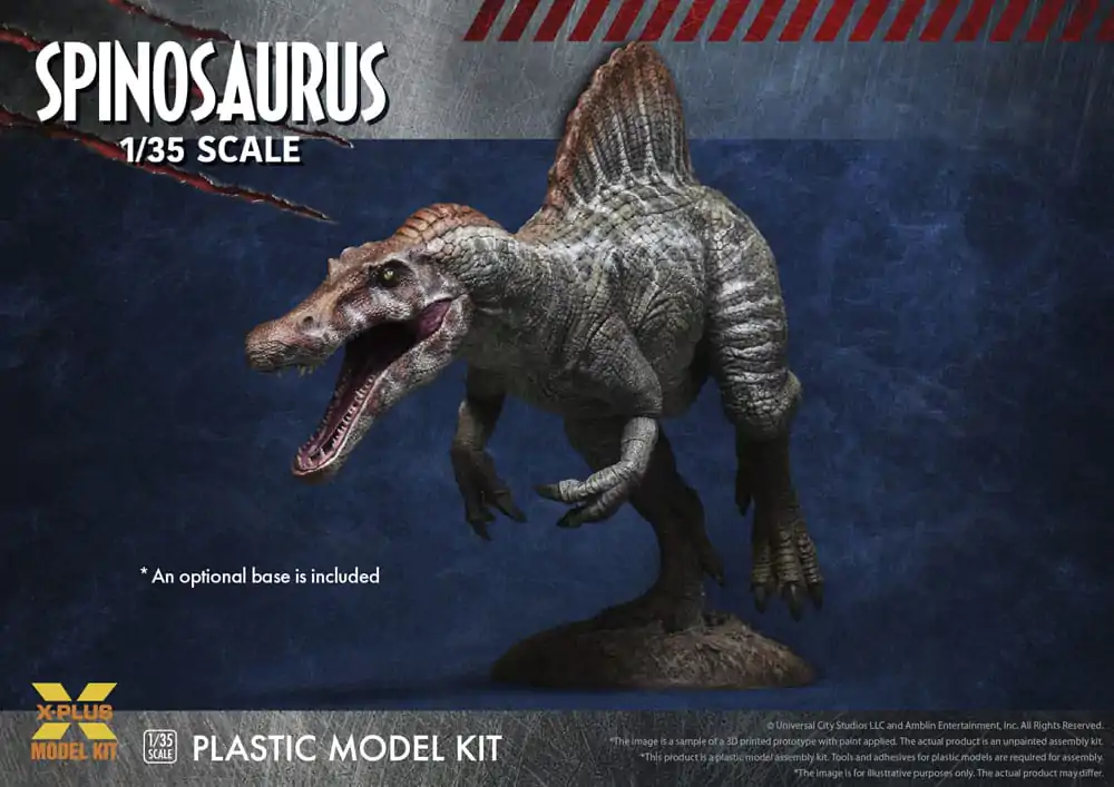 Jurassic Park III 1/35 Spinosaurus Műanyag modell készlet 41 cm termékfotó