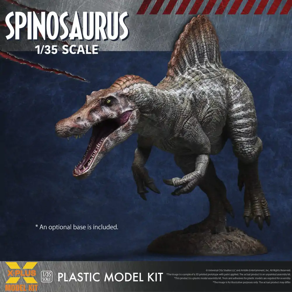 Jurassic Park III 1/35 Spinosaurus Műanyag modell készlet 41 cm termékfotó