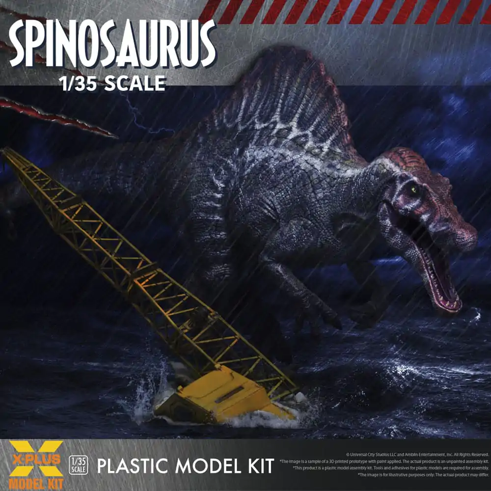 Jurassic Park III 1/35 Spinosaurus Műanyag modell készlet 41 cm termékfotó