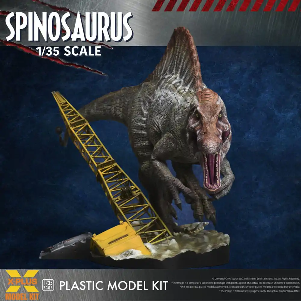 Jurassic Park III 1/35 Spinosaurus Műanyag modell készlet 41 cm termékfotó