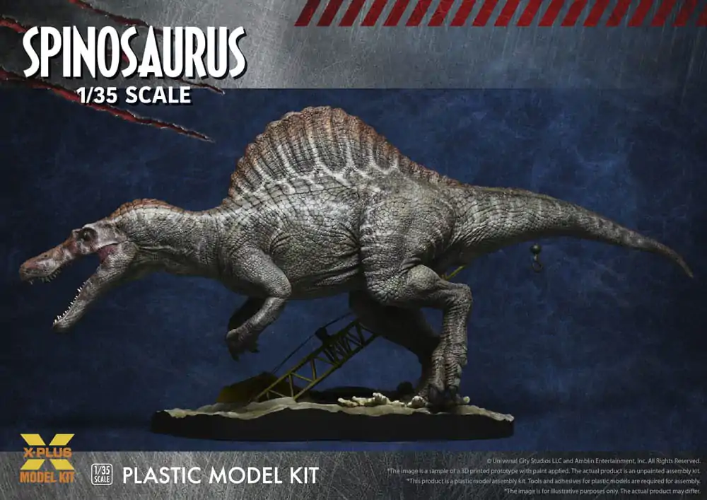 Jurassic Park III 1/35 Spinosaurus Műanyag modell készlet 41 cm termékfotó