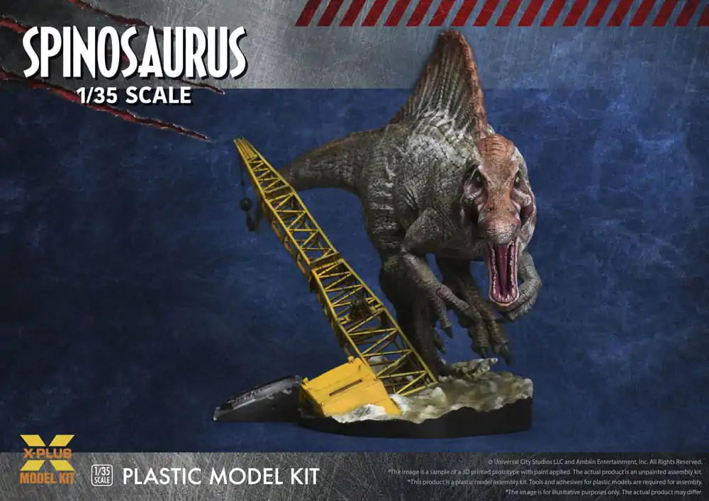 Jurassic Park III 1/35 Spinosaurus Műanyag modell készlet 41 cm termékfotó