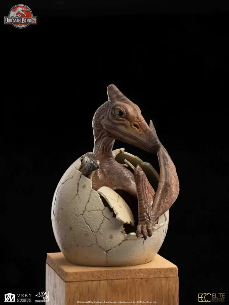 Jurassic Park III ECC Elite Creature Line Hatching Pterosaur szobor figura 16 cm termékfotó