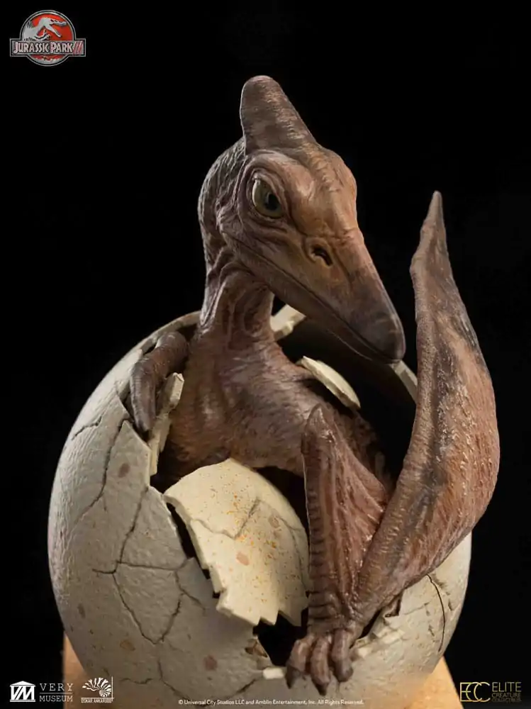 Jurassic Park III ECC Elite Creature Line Hatching Pterosaur szobor figura 16 cm termékfotó