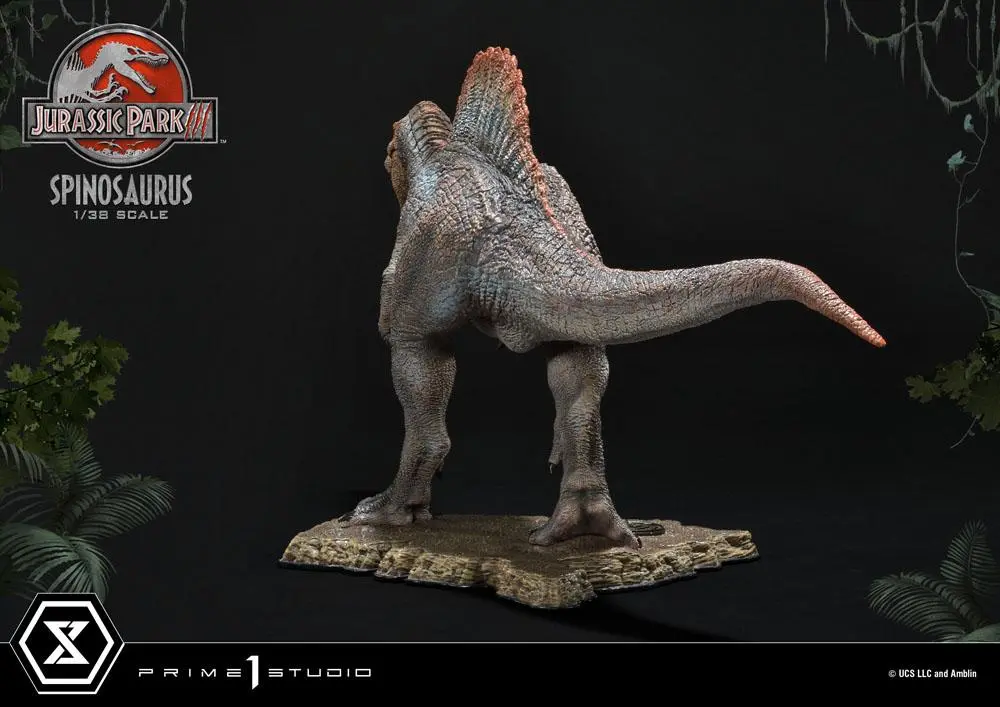 Jurassic Park III Prime Collectibles 1/38 Spinosaurus szobor figura 24 cm termékfotó