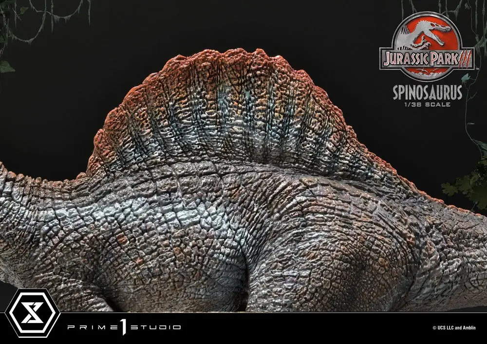Jurassic Park III Prime Collectibles 1/38 Spinosaurus szobor figura 24 cm termékfotó