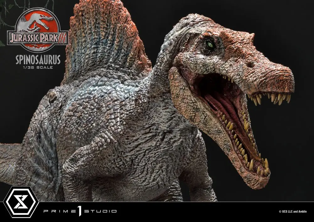 Jurassic Park III Prime Collectibles 1/38 Spinosaurus szobor figura 24 cm termékfotó