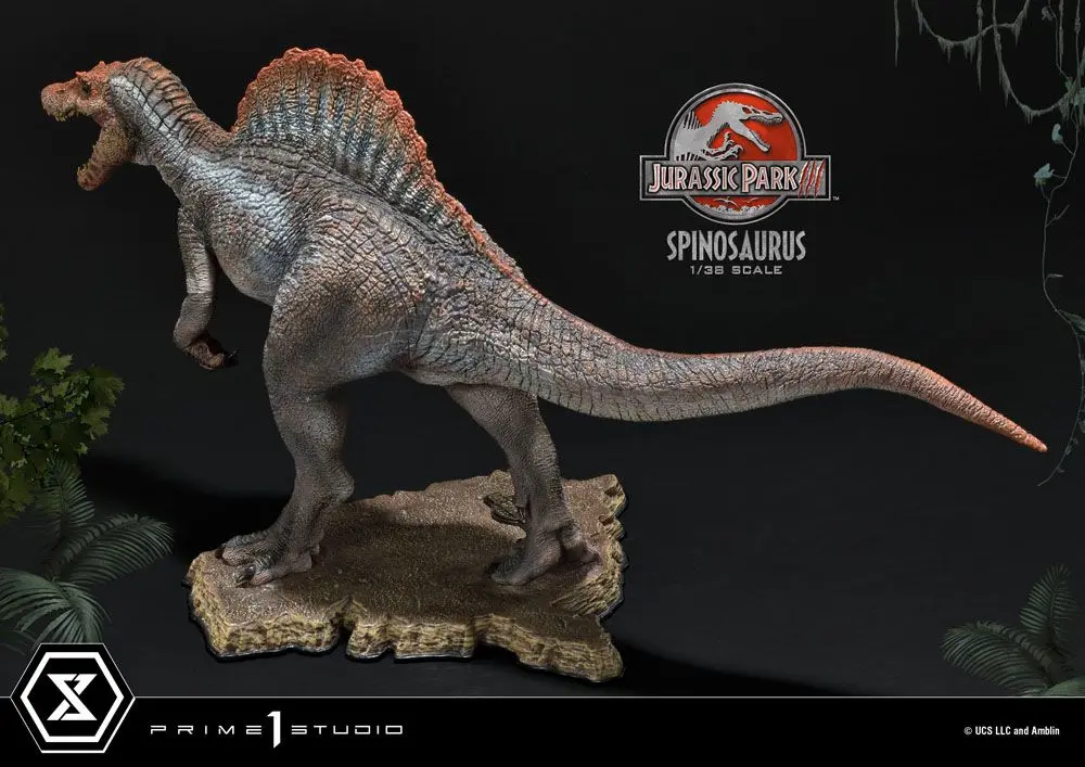 Jurassic Park III Prime Collectibles 1/38 Spinosaurus szobor figura 24 cm termékfotó