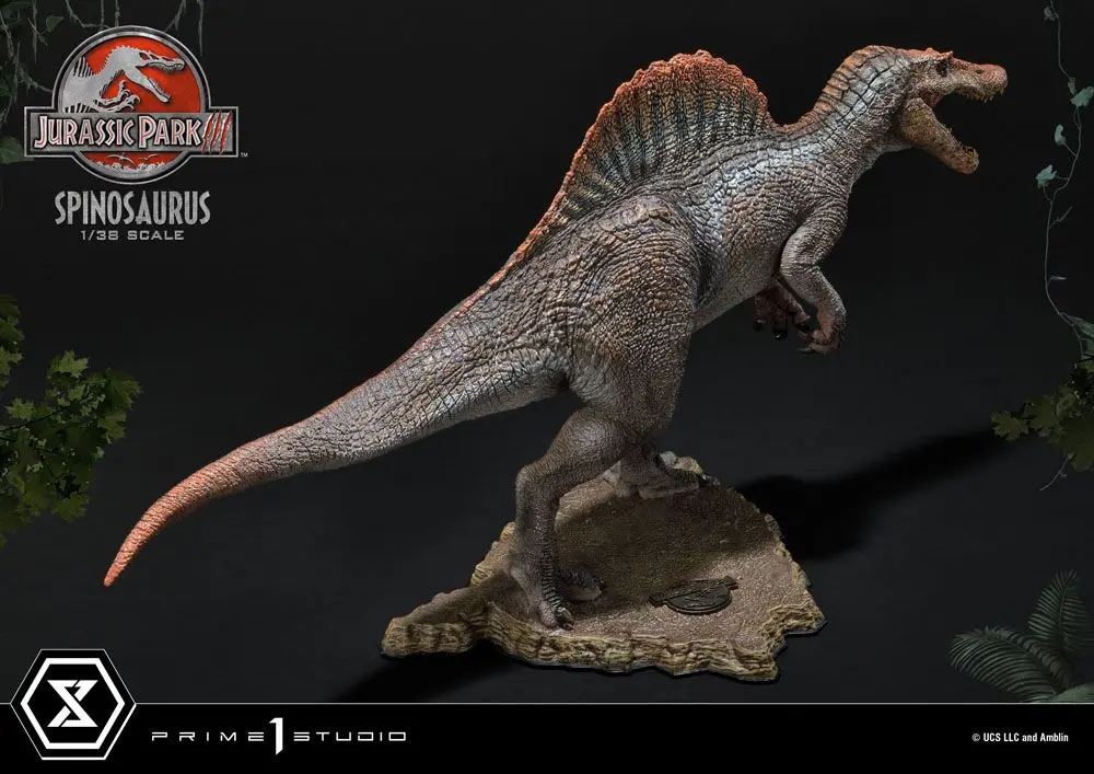 Jurassic Park III Prime Collectibles 1/38 Spinosaurus szobor figura 24 cm termékfotó