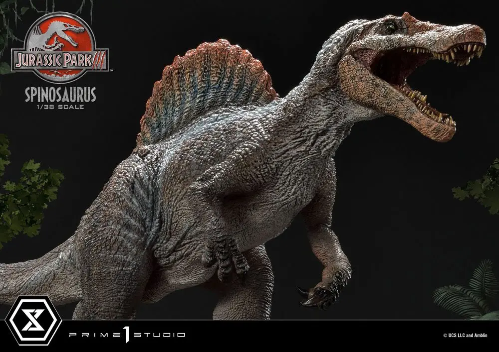 Jurassic Park III Prime Collectibles 1/38 Spinosaurus szobor figura 24 cm termékfotó