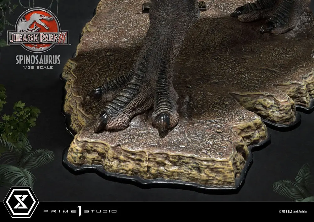 Jurassic Park III Prime Collectibles 1/38 Spinosaurus szobor figura 24 cm termékfotó
