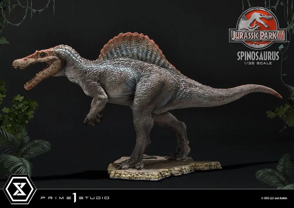 Jurassic Park III Prime Collectibles 1/38 Spinosaurus szobor figura 24 cm termékfotó