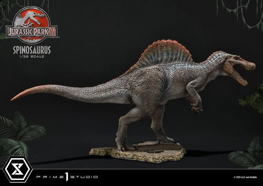 Jurassic Park III Prime Collectibles 1/38 Spinosaurus szobor figura 24 cm termékfotó