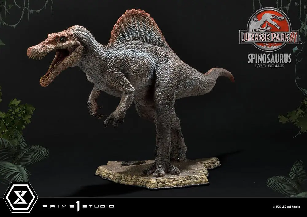 Jurassic Park III Prime Collectibles 1/38 Spinosaurus szobor figura 24 cm termékfotó