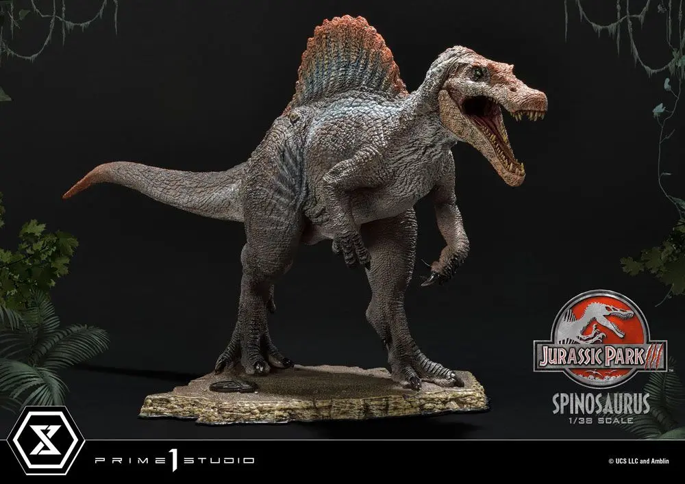 Jurassic Park III Prime Collectibles 1/38 Spinosaurus szobor figura 24 cm termékfotó