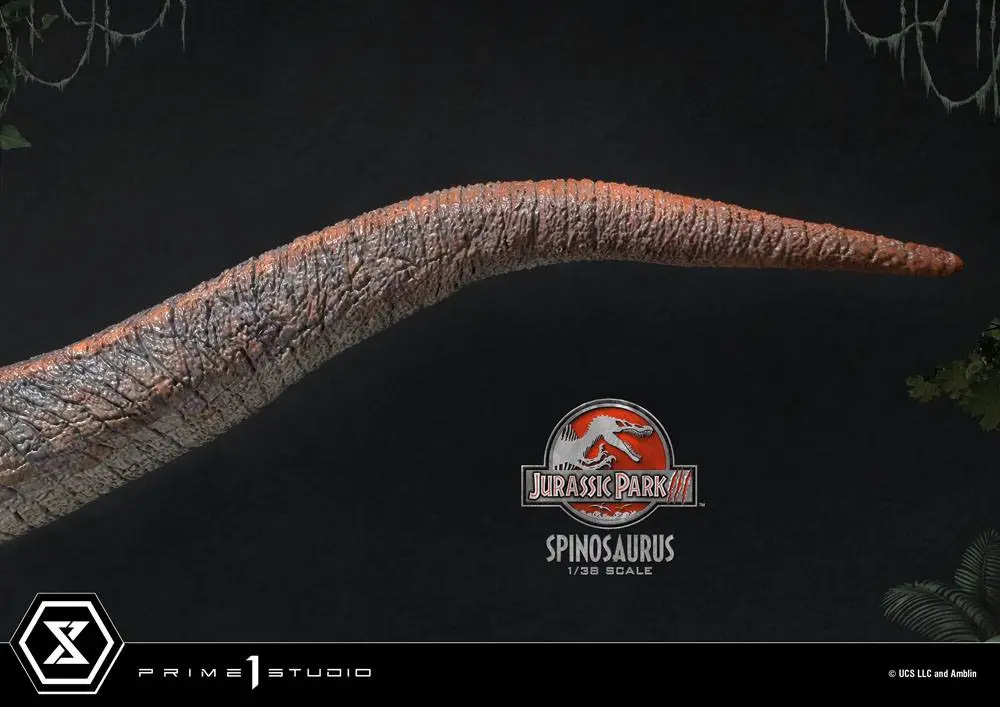 Jurassic Park III Prime Collectibles 1/38 Spinosaurus szobor figura 24 cm termékfotó