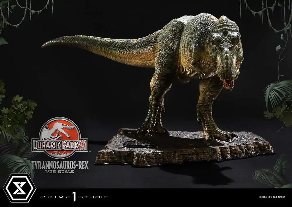 Jurassic Park III Prime Collectibles 1/38 T-Rex szobor figura 17 cm termékfotó