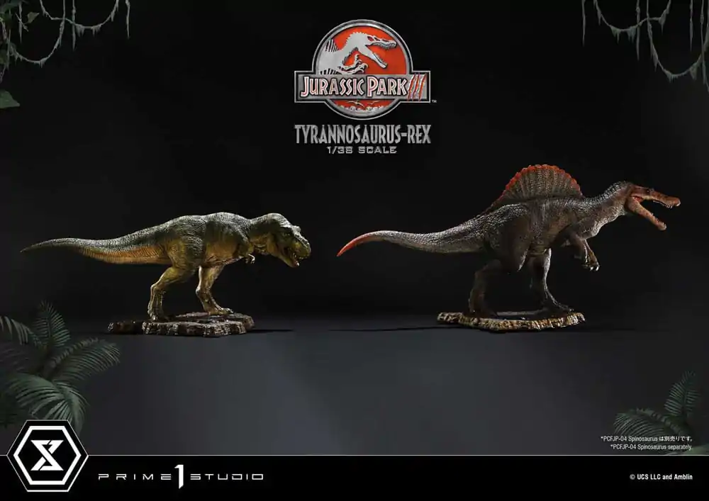 Jurassic Park III Prime Collectibles 1/38 T-Rex szobor figura 17 cm termékfotó