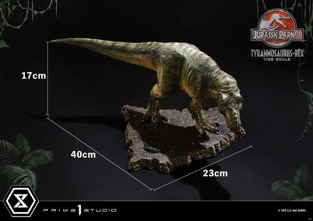 Jurassic Park III Prime Collectibles 1/38 T-Rex szobor figura 17 cm termékfotó