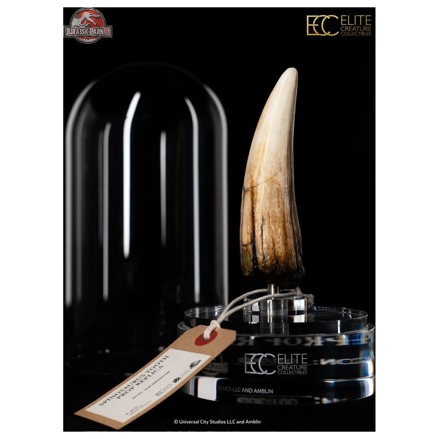 Jurassic Park III Prop replika 1/1 Spinosaurus Tooth 14 cm termékfotó