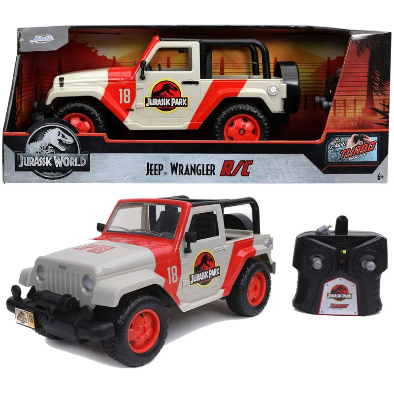 Jurassic Park Jeep Wrangler távirányítós autó termékfotó