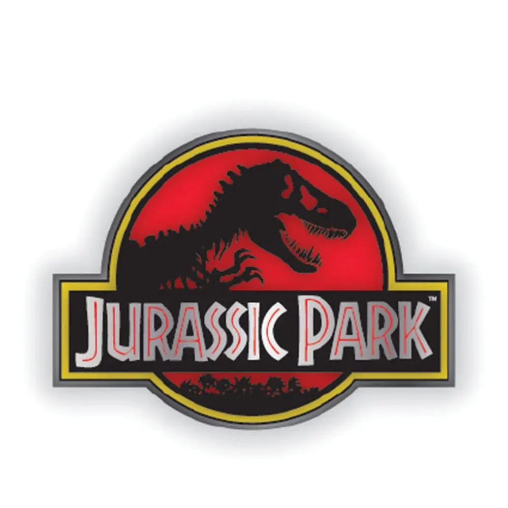 Jurassic Park Logo kitűző termékfotó