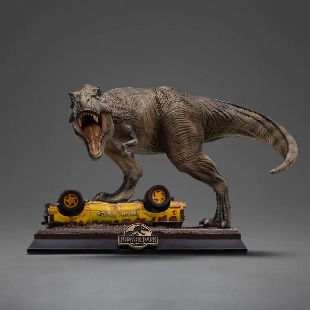 Jurassic Park  Icons Statue T-Rex Attack PVC szobor figura 15 cm termékfotó