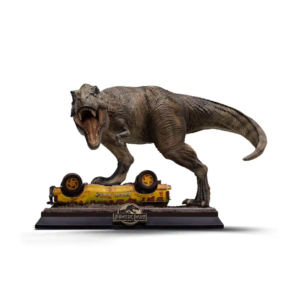 Jurassic Park  Icons Statue T-Rex Attack PVC szobor figura 15 cm termékfotó