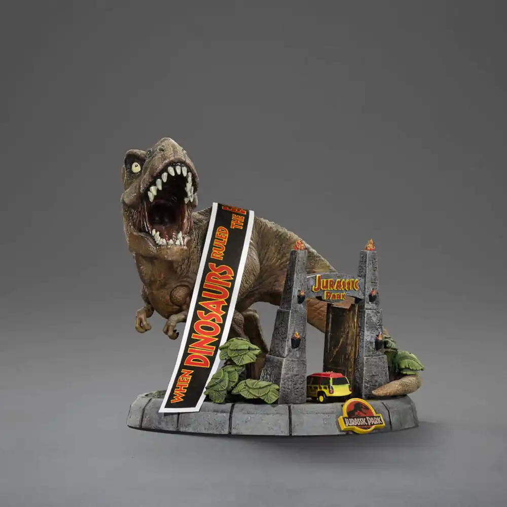 Jurassic Park Mini Co. T-Rex Illusion Deluxe PVC figura 15 cm termékfotó