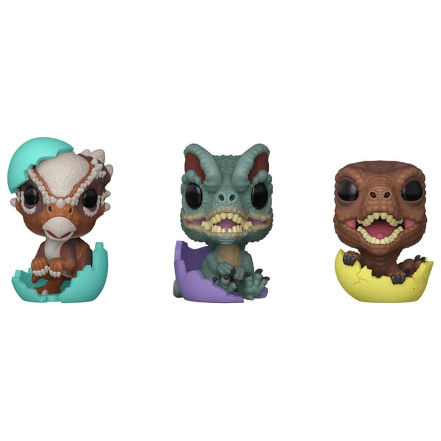 Jurassic Park Pocket Funko POP! Vinyl figura Easter Egg 3 db-os csomag Dinos 4 cm termékfotó
