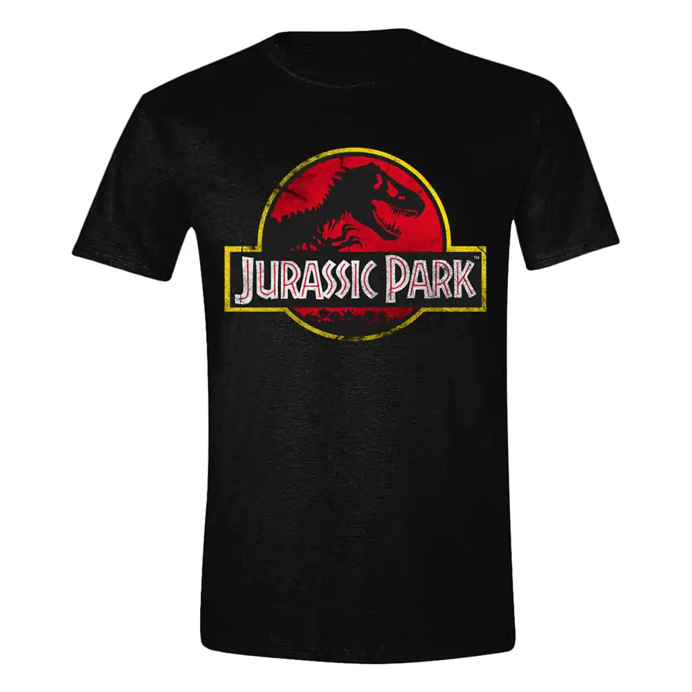 Jurassic Park Distressed Logo póló termékfotó