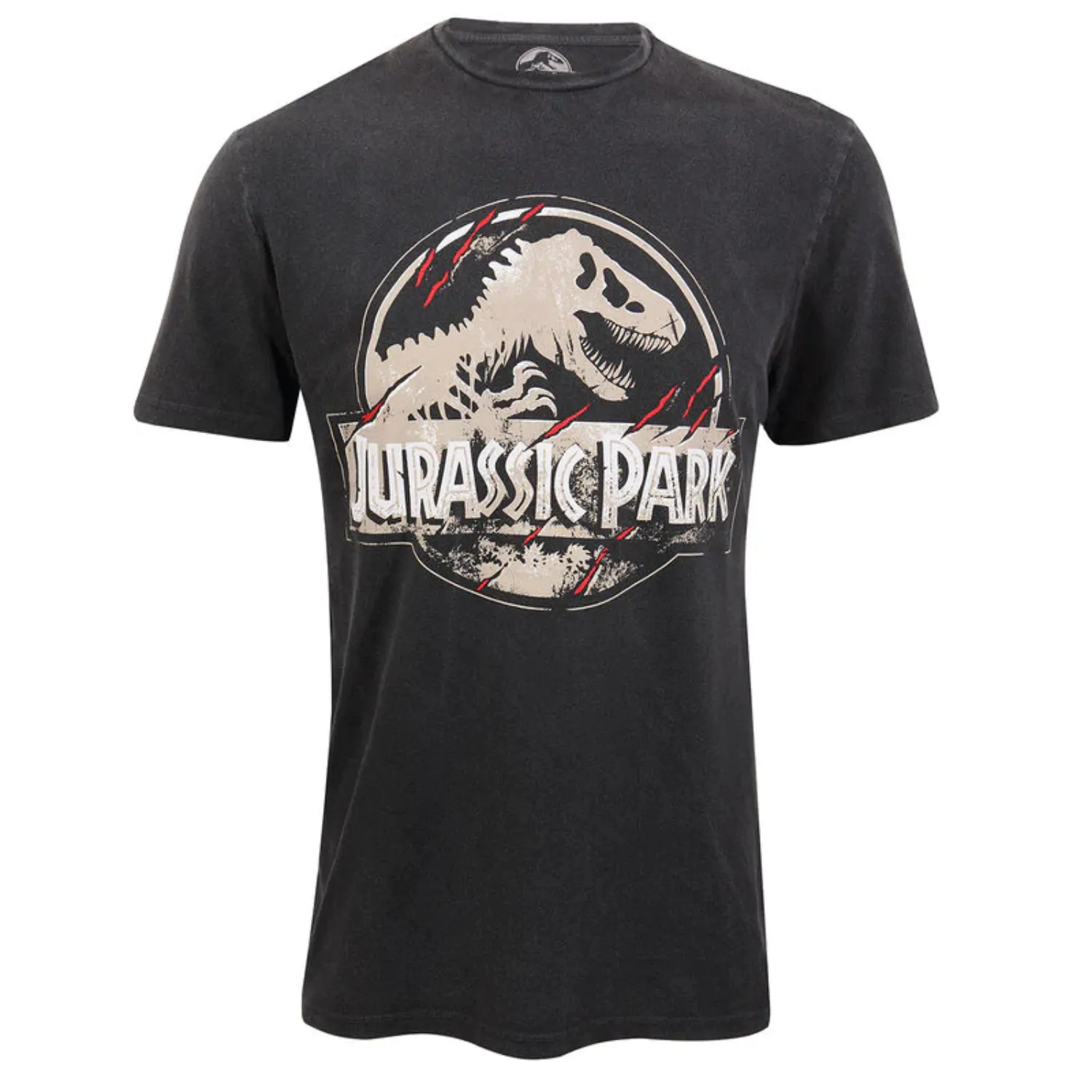 Jurassic Park Scratched Logo póló termékfotó