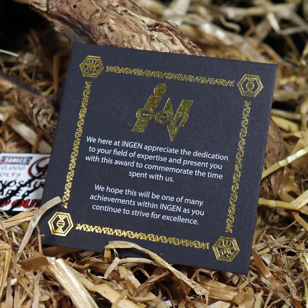Jurassic Park Premium Box Genetics Division replika termékfotó