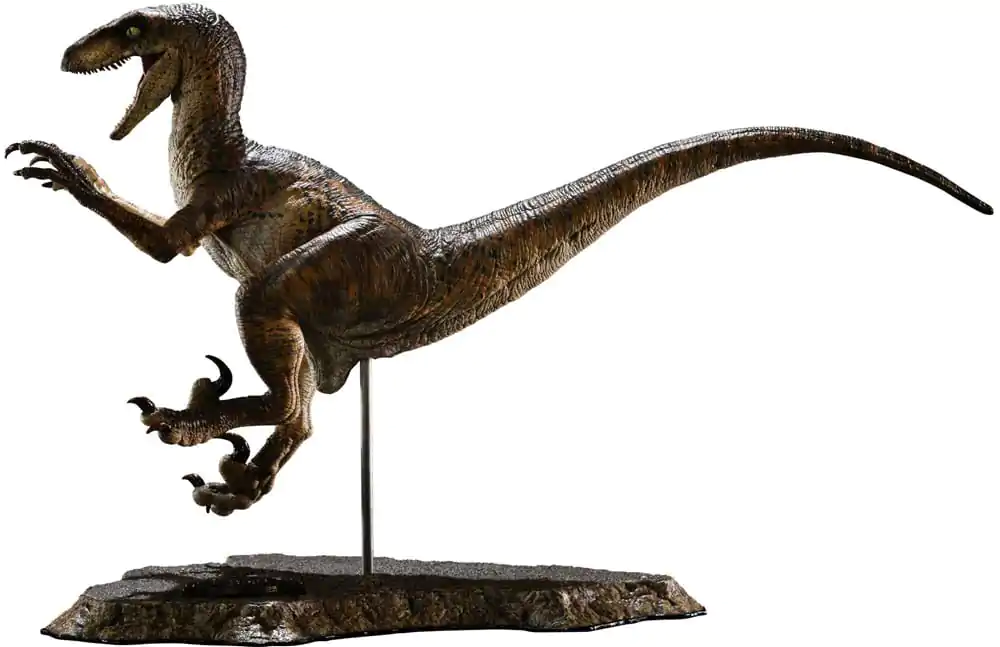 Jurassic Park Prime Collectibles 1/10 Velociraptor Jump szobor figura 21 cm termékfotó