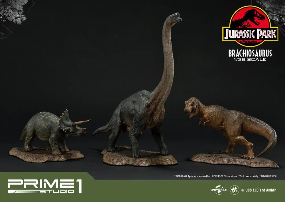 Jurassic Park Prime Collectibles 1/38 Brachiosaurus PVC szobor figura 35 cm termékfotó