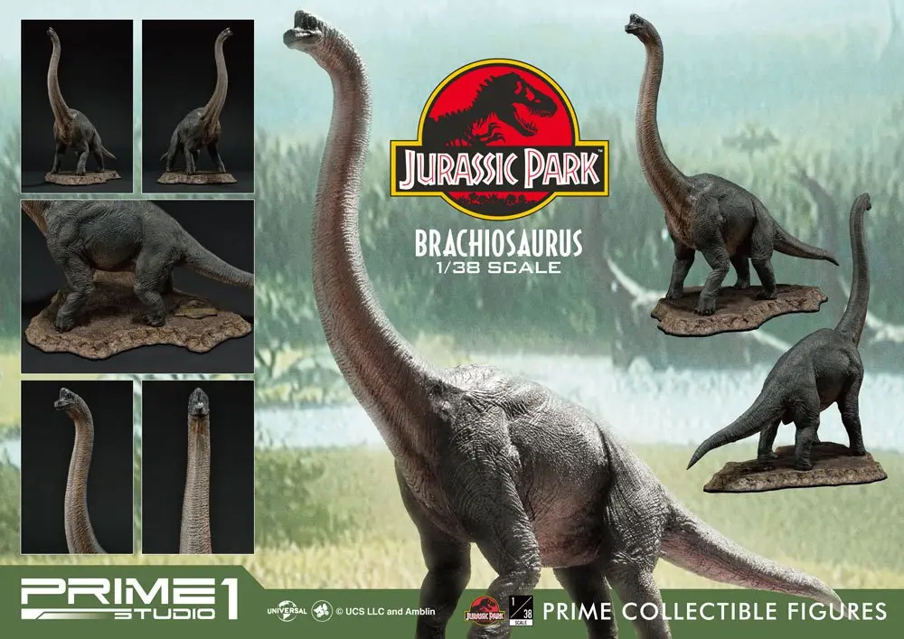 Jurassic Park Prime Collectibles 1/38 Brachiosaurus PVC szobor figura 35 cm termékfotó