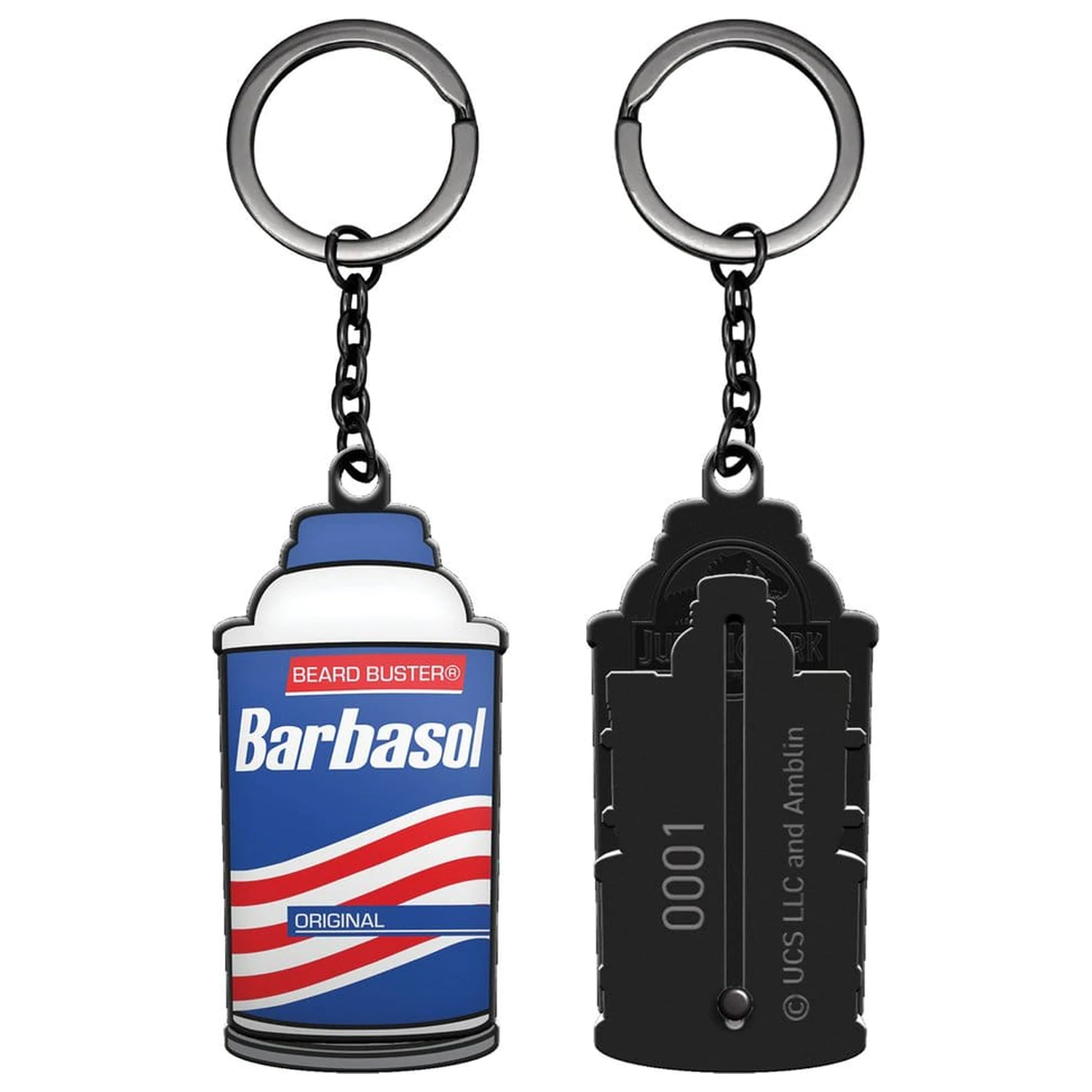 Jurassic Park Sliding Barbasol Can kulcstartó  termékfotó