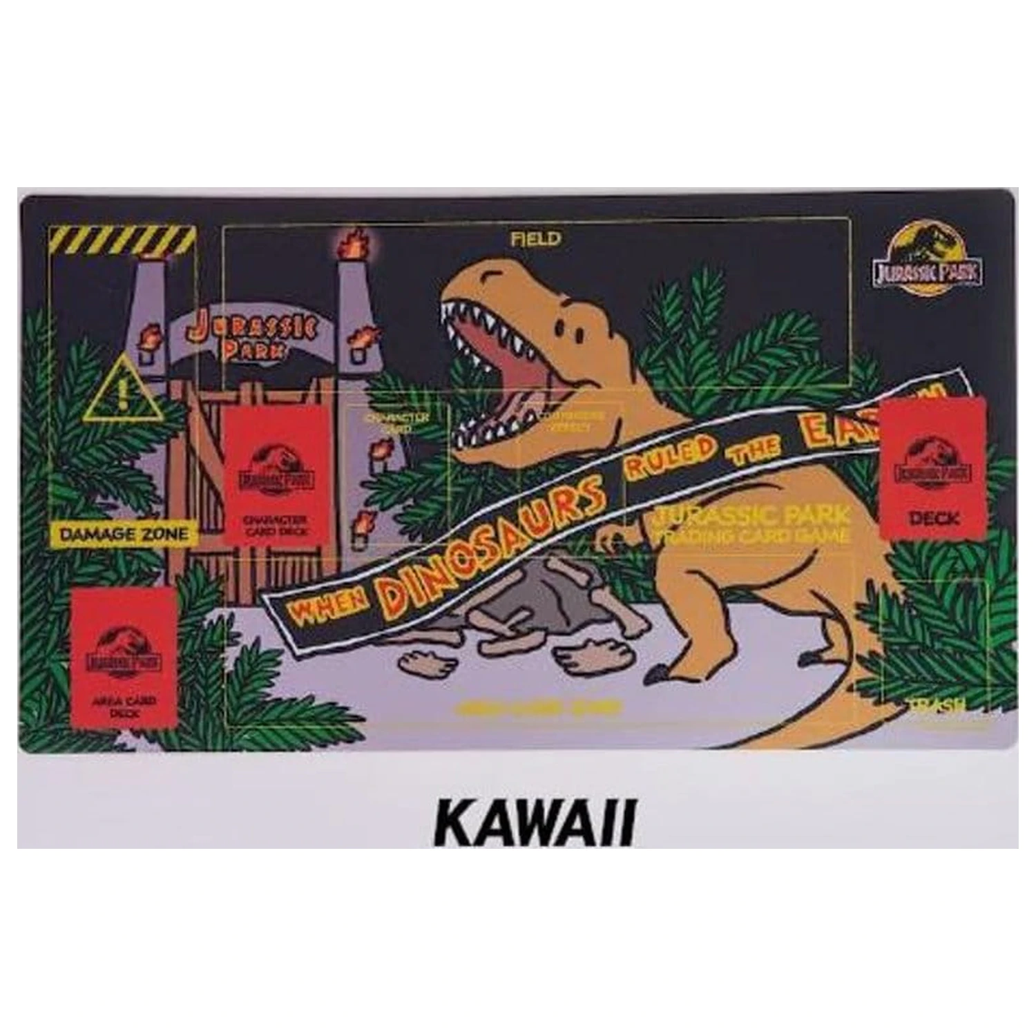 Jurassic Park TCG Playmat Kawaii T-Rex 60 cm termékfotó