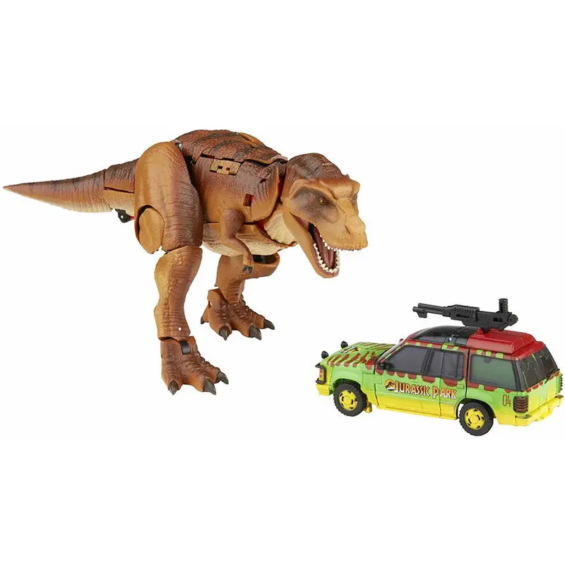 Jurassic Park Transformers Tyrannocon Rex + Autobot JP93 2db-os figura csomag termékfotó