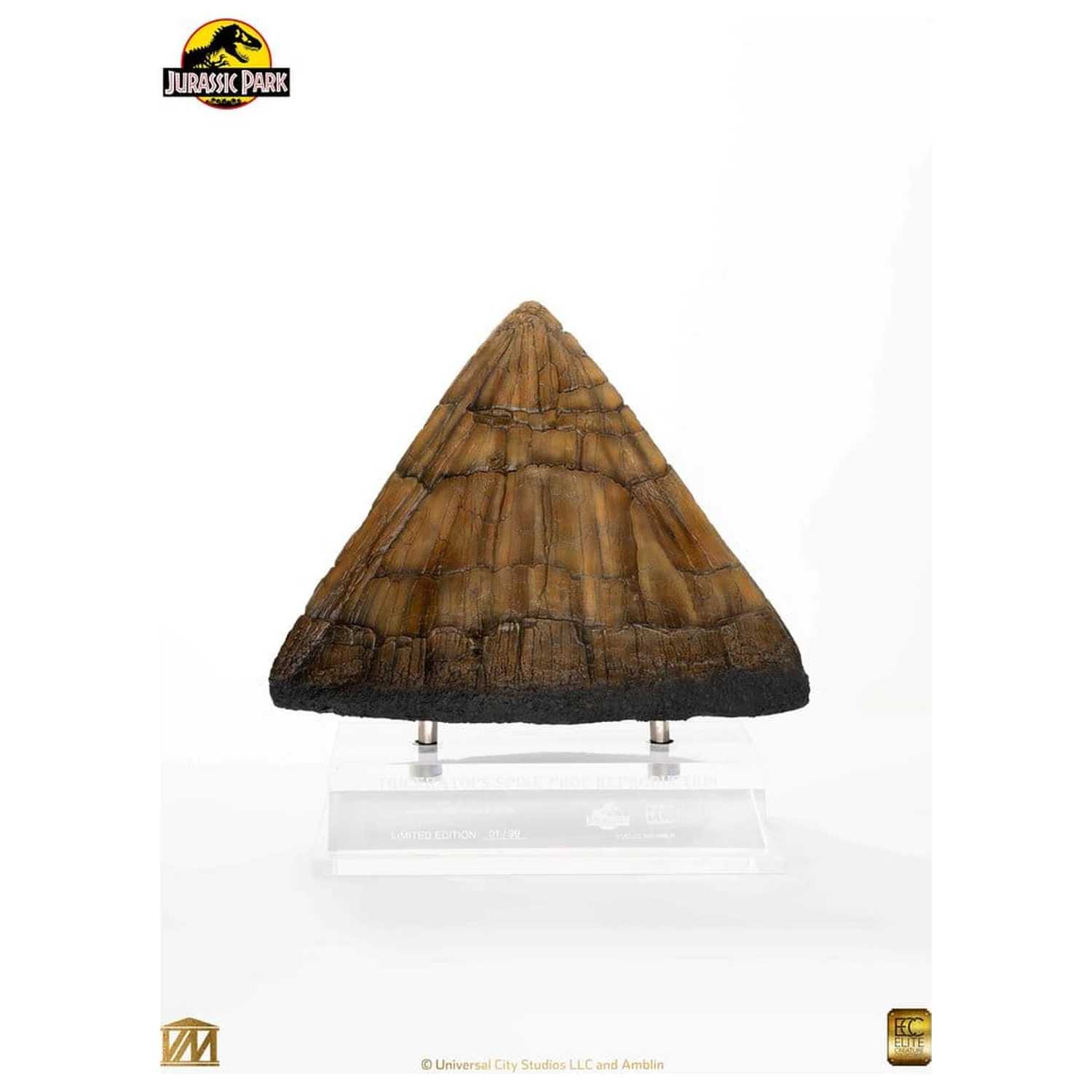 Jurassic Park Triceratops Spike Prop (Reproduction) szobor figura 19 cm   termékfotó