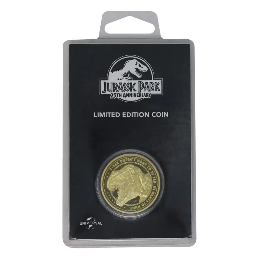 Jurassic Park Velociraptor Gyűjthető érme Limitált kiadás termékfotó